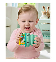 Fisher Price Deniz Dostları 2'si 1 Arada Silikon Çıngırak Jellyfish JHB57