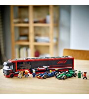 LEGO City RB20 ve AMR24 F1 Arabalı F1 Kamyonu 60445