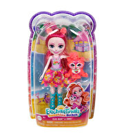 Enchantimals Popüler Karakter Bebekler Texie Tiger ve Sabre HXB97