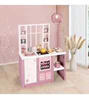 Smoby Loft Fleur Pembe Mutfak Seti