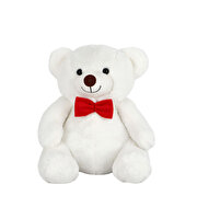 Papyonlu Beyaz Ayıcık 35 Cm