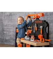 Smoby Black & Decker Vinçli Oyuncak Tamir Tezgahı
