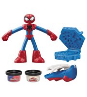 Play Doh Marvel Figürü ve Oyun Hamuru Seti Spider Man G0058