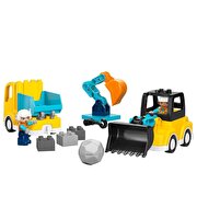 LEGO DUPLO Kasabası 3'ü 1 Arada İnşaat Araçları 10475