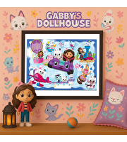 Gabby's Dollhouse 100 Parça Puzzle