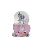 Mini Işıklı Renkli Unicorn Kar Küresi