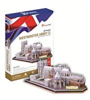 Cubic Fun 3D Puzzle 145 Parça Westminster Manastırı İngiltere