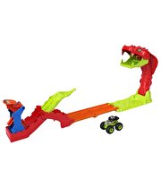 Hot Wheels Monster Trucks Snake Bite Güç Darbesi Oyun Seti JJN44