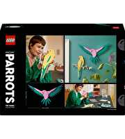 LEGO Art Fauna Koleksiyonu Macaw Papağanları 31211