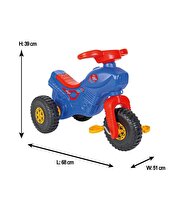 Pilsan Üç Tekerlekli Bisiklet Blue Eagle