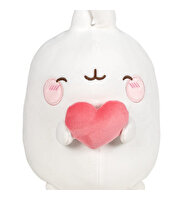 Molang Peluş 18 Cm Molang ve Kalp