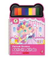 Lino Parmak Boyama Aktivite Kitabı Dress Up