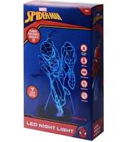 Marvel Spider-Man 3D Dokunmatik LED Gece Lambası