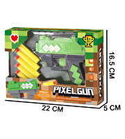 Pixel Gun Dart Atan Tabanca Yeşil 20 Cm