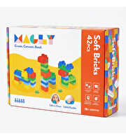 Magly Soft Bricks Yumuşak Yapı Bloklar 42 Parça