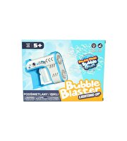 Bubble Blaster Işıklı ve Müzikli Çift Çıkışlı Köpük Tabancası Mavi