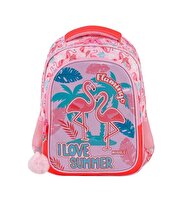 Muggle Flamingo Rose İki Bölmeli İlkokul Çantası