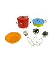 Metal Yemek Pişirme Seti 8 Parça