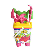 2016 Mas Resimli Çantalı Kale Kova Kürek Takımı Kırmızı Çantalı