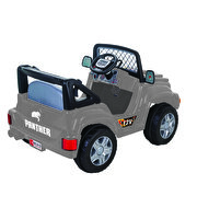 Pilsan 12V Panter Gri Akülü Araba