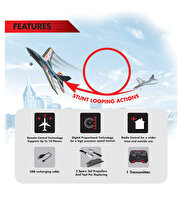 Silverlit X-Twin Loop Kumandalı Uçak