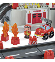 Ecoiffier Abrick İtfaiye İstasyonu Oyun Seti