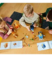 LEGO Bluey Parçalarla İnşa Edilen Bluey Ailesi 11217