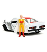 Jada One Punch Man 1:24 Die Cast 1974 Mazda RX-3 ve Saitama Figürü