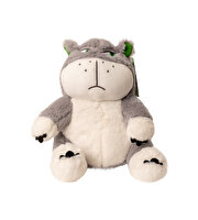 Asabi Kedi Peluş 25 Cm Gri