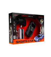 Şarj İstasyonlu Uzaktan Kumandalı Spor Gri Araba