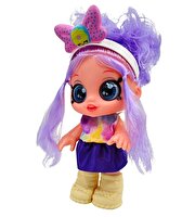 Sesli ve Taşınabilir Çantalı Şeker Kız Roza Bebek