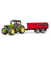 Bruder John Deere Traktör+ Kırmızı Römork 6920