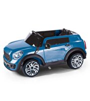 Dolu Oyuncak Ride On Kumandalı 12 Volt Akülü Araba Mavi