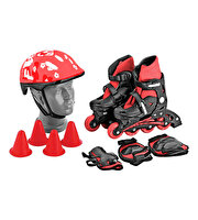 Altis Koruyuculu Paten Seti M 35/38 Beden Kırmızı