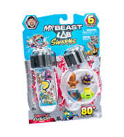 Mr.Beast Lab Swarms Battle Fusion Serisi 6’lı Tüp Figür Seti S4 24874