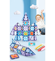 Magnepaint Boyanabilen Bloklar Manyetik Oyun Seti 58 Parça