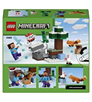 LEGO Minecraft Steve’in Tayga Macerası 21583