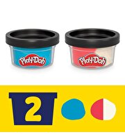 Play Doh Marvel Figürü ve Oyun Hamuru Seti Captain America G0056