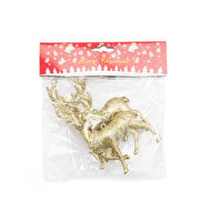 Yılbaşı Ağacı Süsü 2'li Geyik Figürü