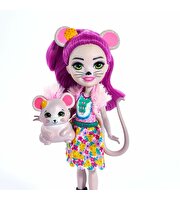 Enchantimals Popüler Karakter Bebekler Mayla Mouse ve Fondue FXM76