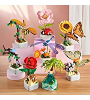 Mega Çi̇çekler ve Böcekler Yapı Blokları Ağustos Böceği