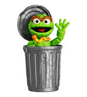 Blokees Sesame Street preCOOL S2 Figür Yapım Seti Oscar