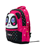Kaukko Kids Love Cute Face Panda Sırt Çantası