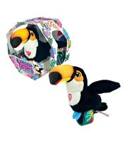 Happy Yappers Slap Bant Kırmızı Konuşan ve Taklit Eden Toucan