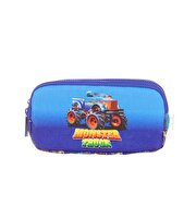 Kaukko Kids 3 Bölmeli Cube Monster Truck Kalem Çantası