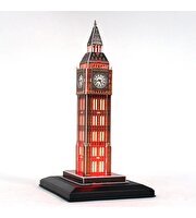 Cubic Fun 3D Puzzle 28 Parça Big Ben İngiltere (LED Işık Seri)