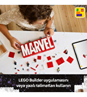 LEGO MARVEL Logosu ve Mini Figürleri 76313