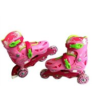 PT190 Ayarlı Paten S (27-30) Pembe