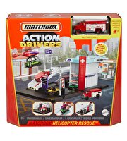 Matchbox Aksiyon Sürücüleri Oyun Seti Arama Kurtarma Helikopteri GVY83