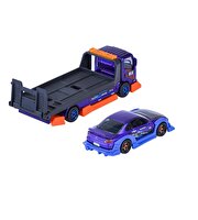 Majorette JDM Legends Tuning Transporter Isuzu NPR +Nissan Silvia(S15) SP